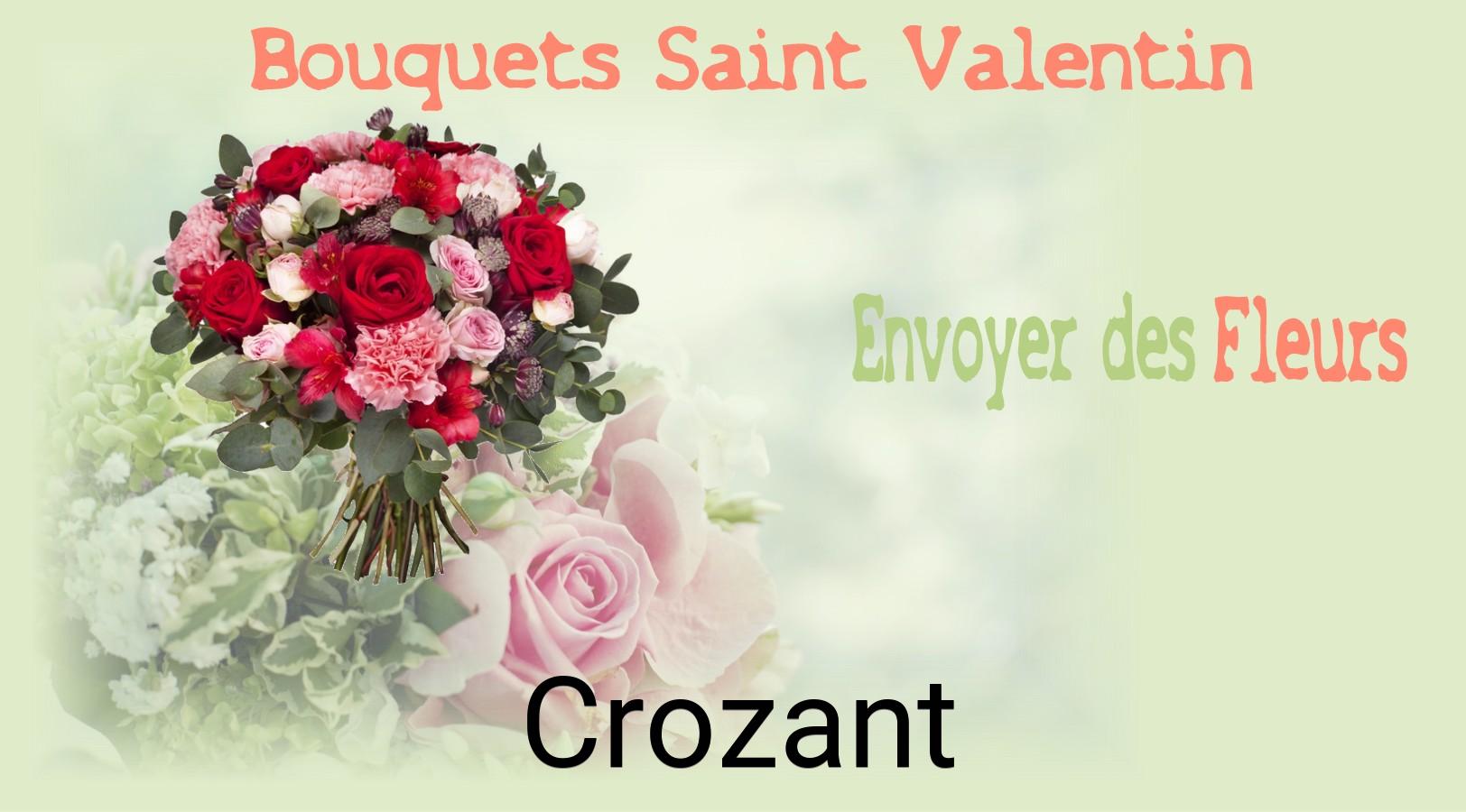 Roses de Saint-Valentin livrées à Crozant